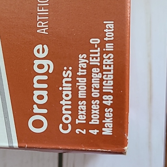 Jell-o Jigglers Mold Kit Hook'em Texas College - Picture 4 of 4